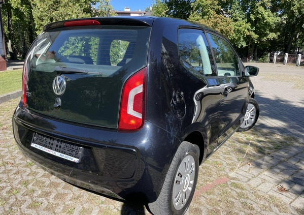 Volkswagen up! cena 18777 przebieg: 164000, rok produkcji 2013 z Trzcianka małe 79